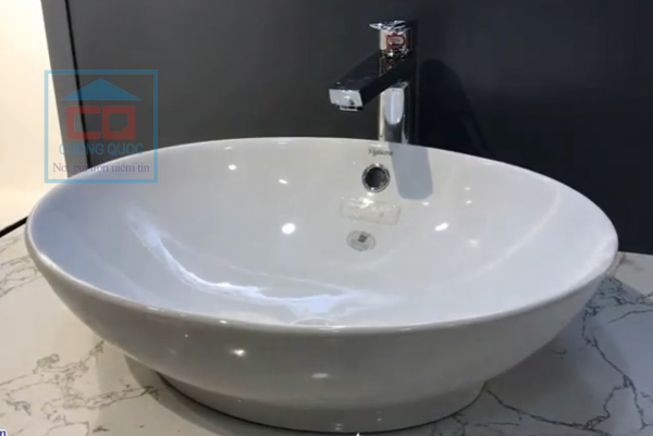 Chậu rửa mặt lavabo Viglacera BS415 (ảnh thực tế)