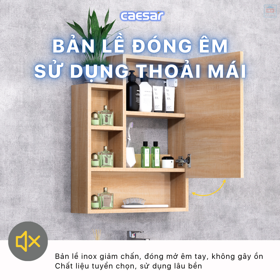 Bản lề tủ Caesar EM0160W7V