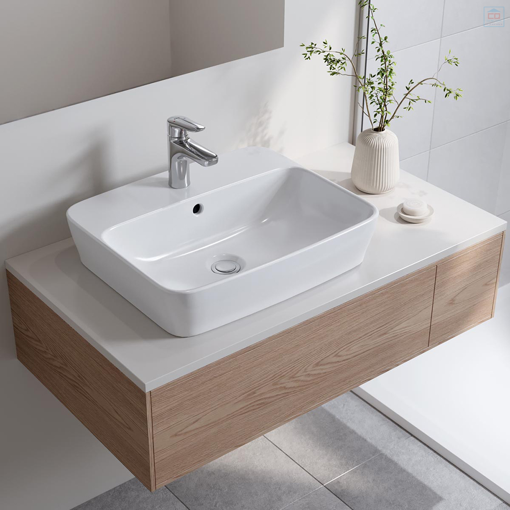 Phối cảnh lavabo Inax AL-286V