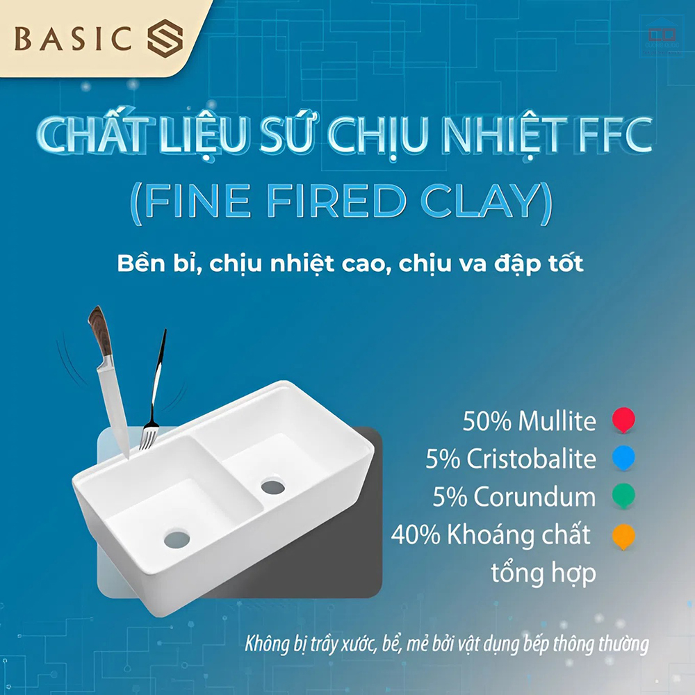 Chất liệu sứ chịu nhiệt FFC
