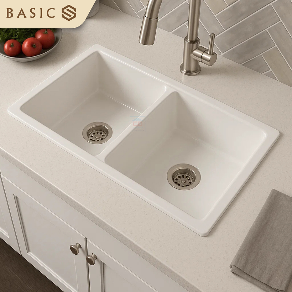 Chậu rửa ch&eacute;n Basic BS-K3219D