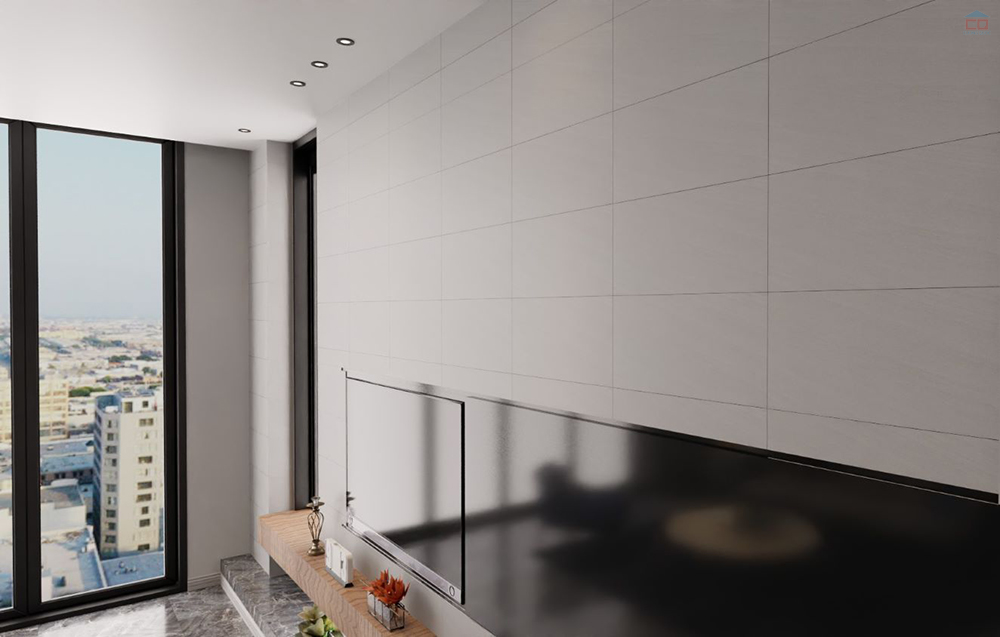 Phối cảnh gạch ốp tường Thạch Bàn LGM36-0280
