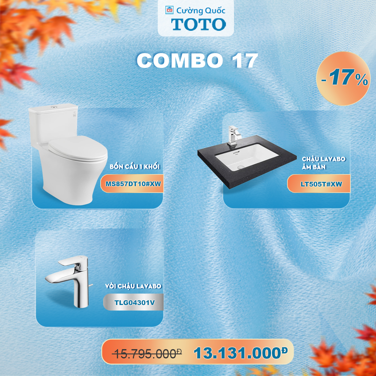 Bộ combo TOTO số 17