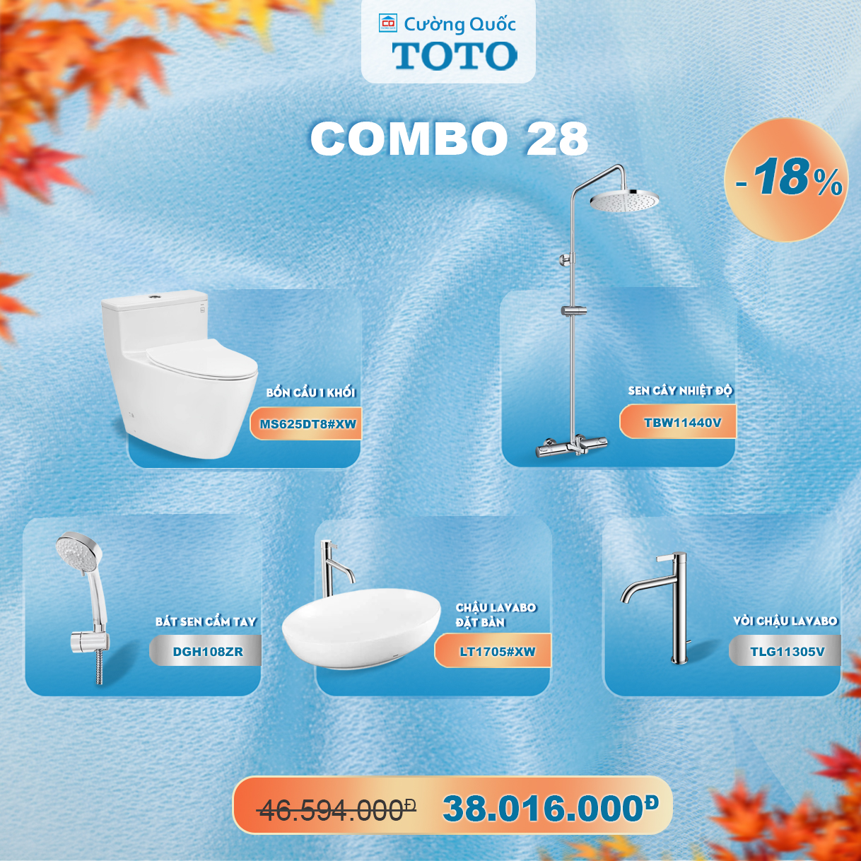 Bộ combo TOTO số 28