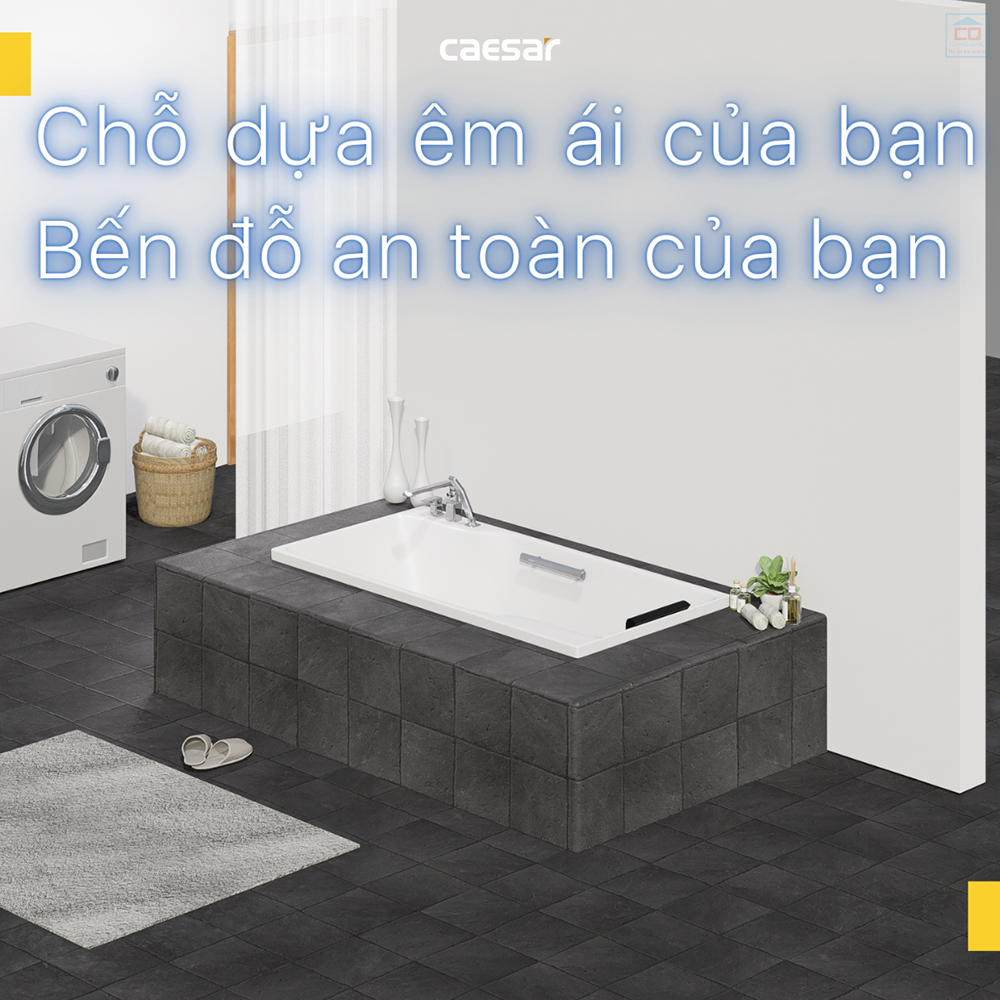Bồn tắm không yếm Caesar AT0870