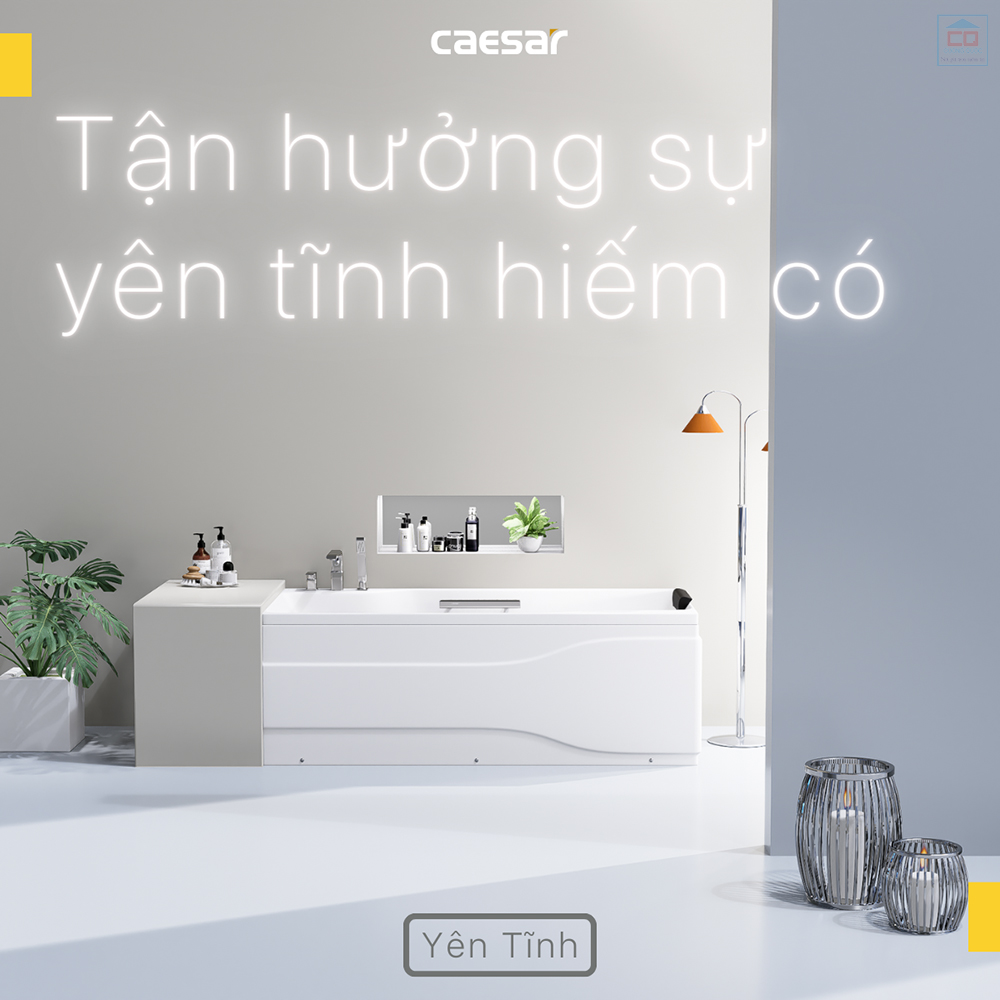 Bồn tắm nằm Caesar AT0870L(R)