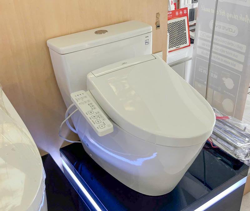 Bồn cầu nắp điện tử TOTO MS625DW24