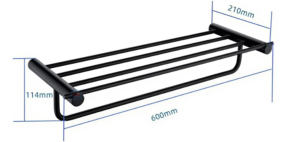 K&iacute;ch thước kệ khăn Basic BP-79318