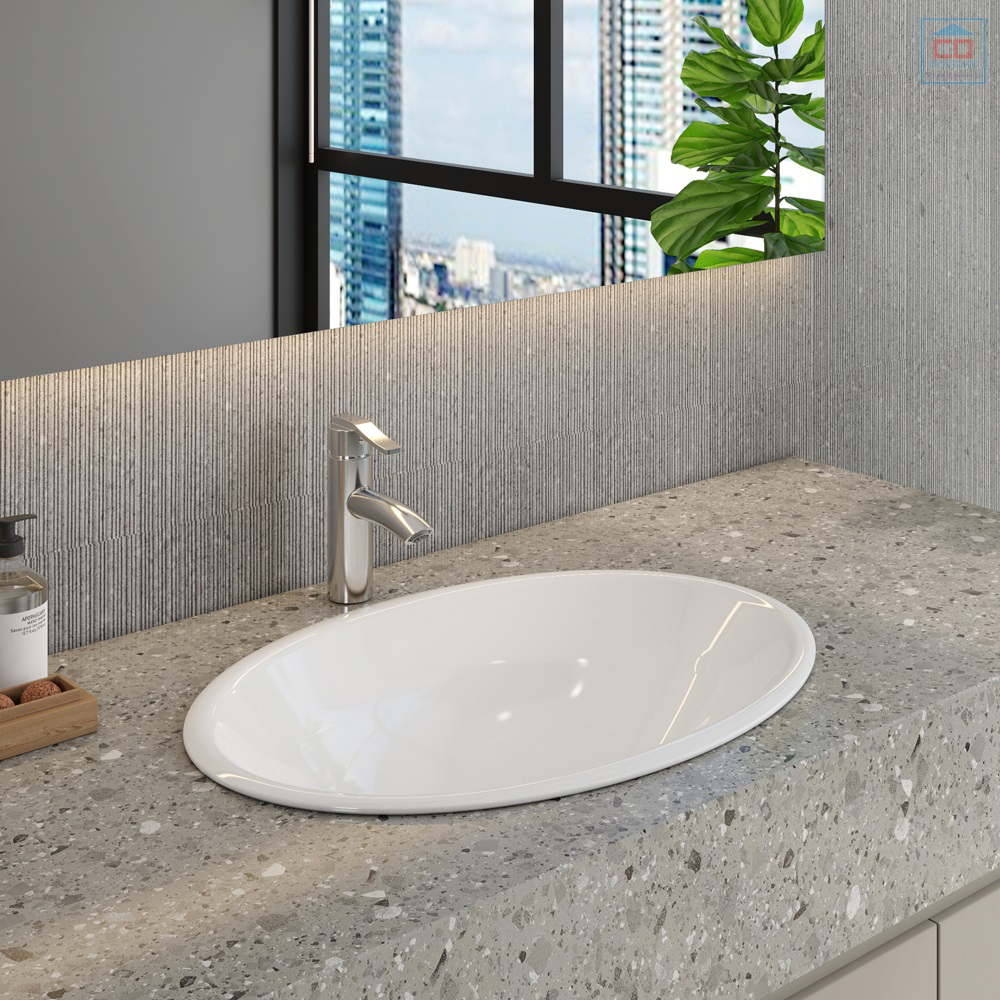 Chậu b&aacute;n dương b&agrave;n Viglacera CD21