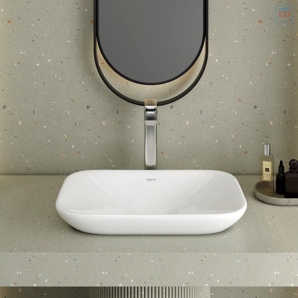 Chậu lavabo Viglacera V28