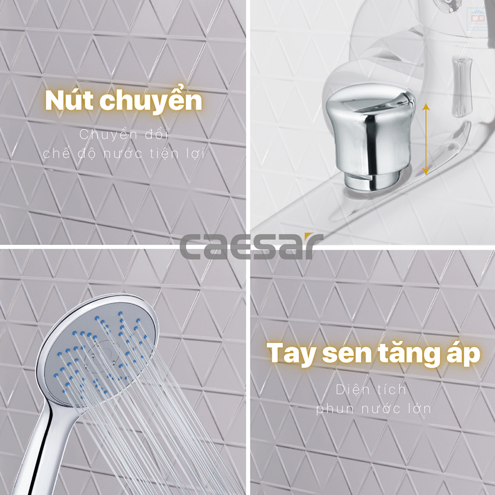 Vòi sen tắm Caesar S333C