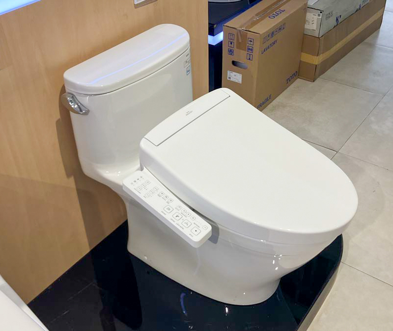 Bồn cầu nắp điện tử TOTO MS887CRW24