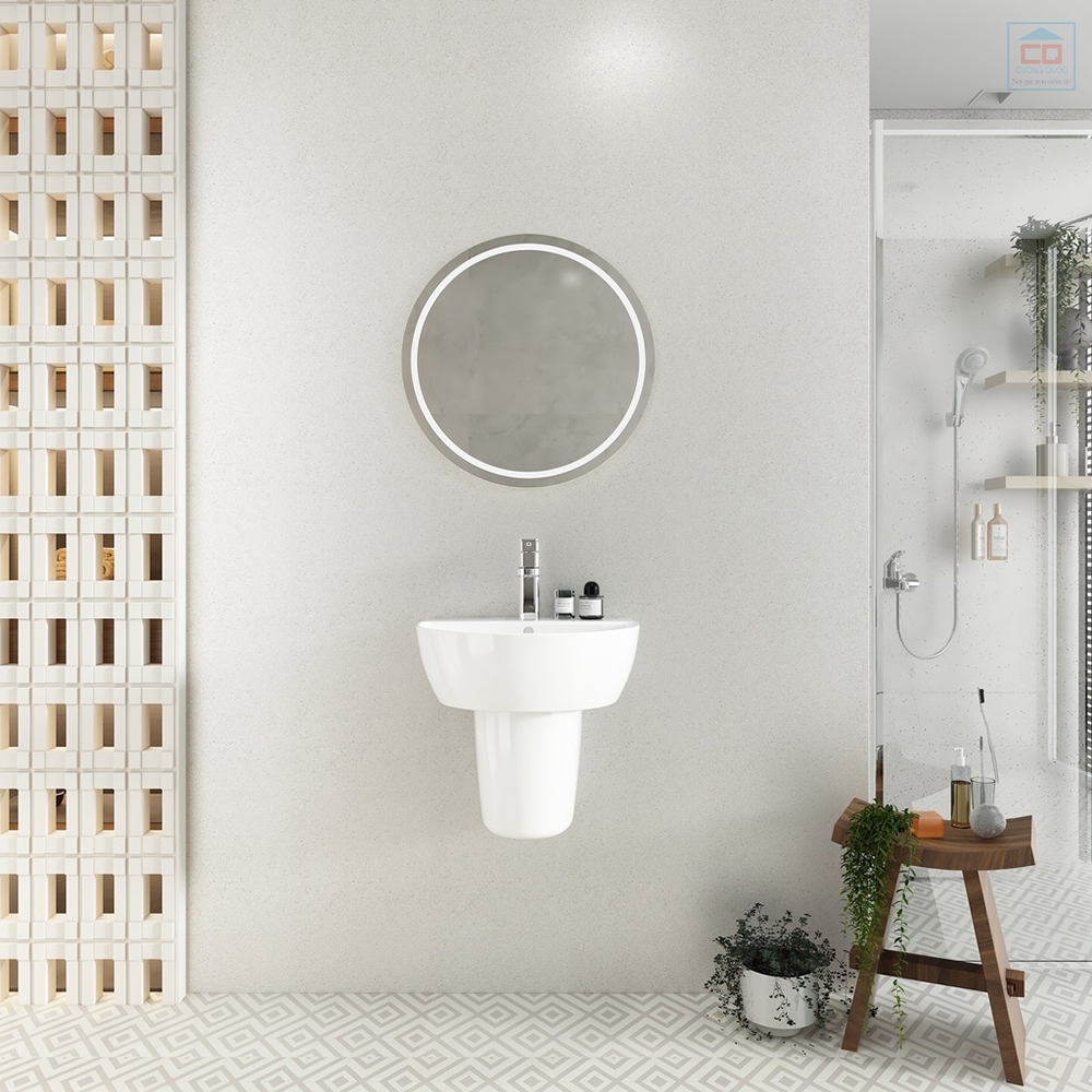 Chậu lavabo Viglacera V37