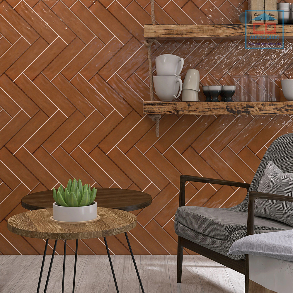 Phối cảnh gạch thẻ 75x300 mm M7532P9