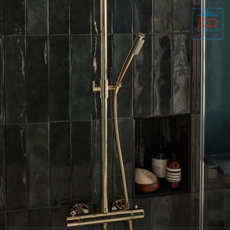 Phối cảnh gạch thẻ ốp tường M7532P7