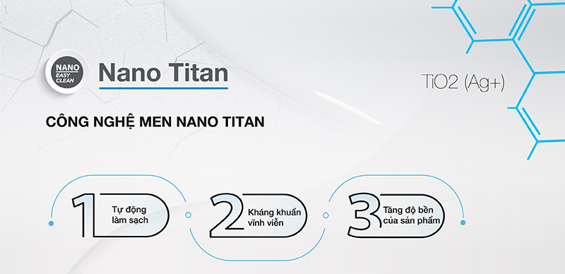 Công nghệ men sứ Nano Titan