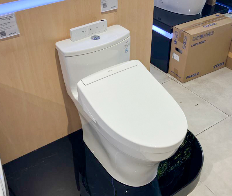 Bồn cầu nắp điện tử TOTO MS885CDW25