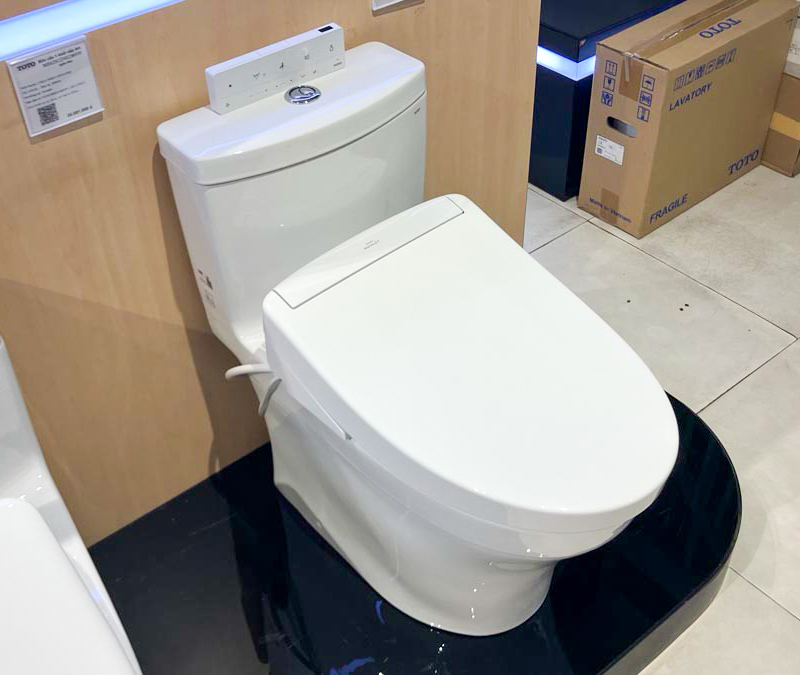 Bồn cầu nắp điện tử TOTO MS889DRW25