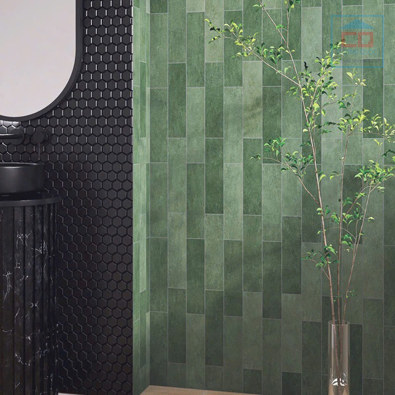 Phối cảnh gạch thẻ ốp tường MD7534M06C