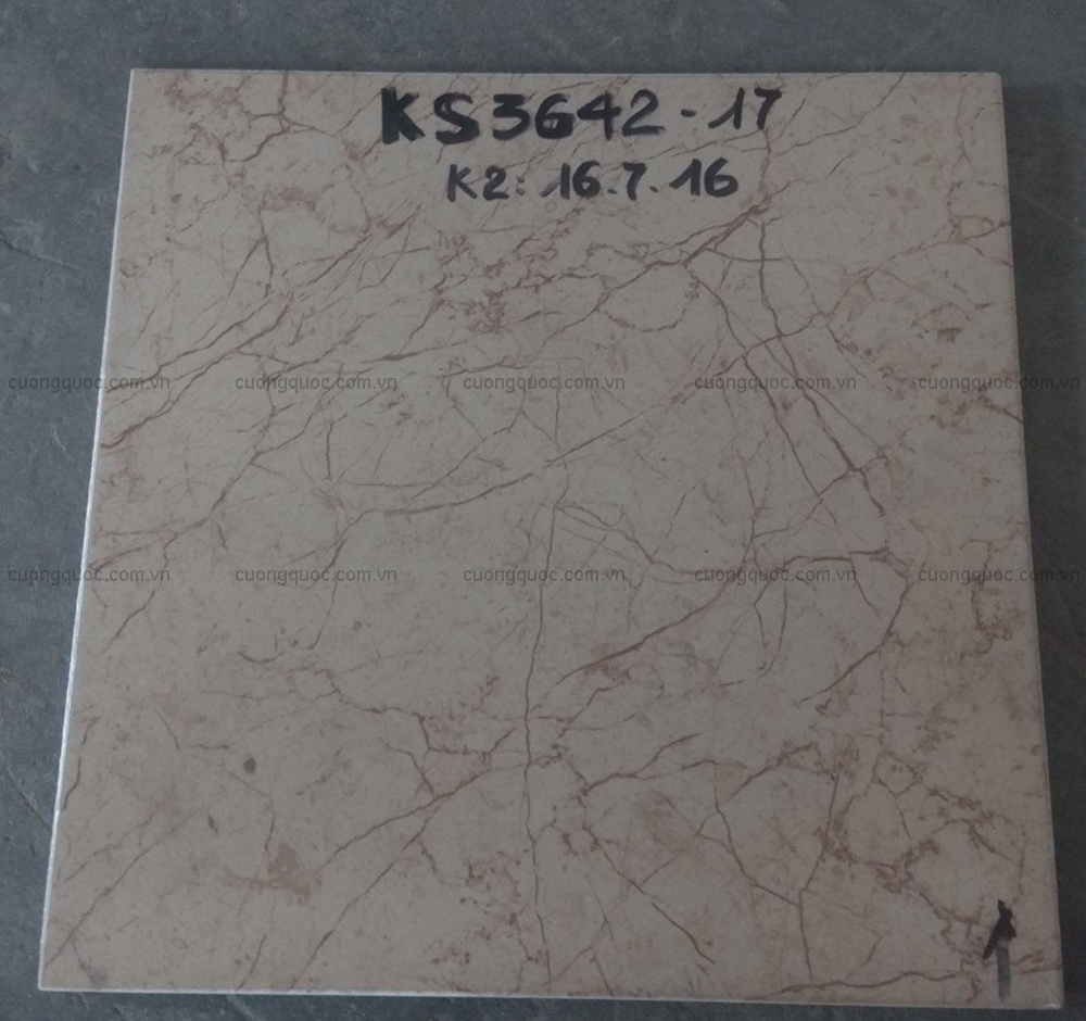 Gạch l&aacute;t s&agrave;n chống trơn Viglacera KS3642