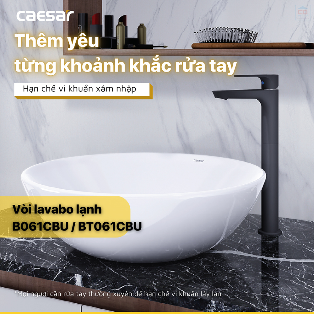 Vòi lavabo lạnh Caesar B061CBU