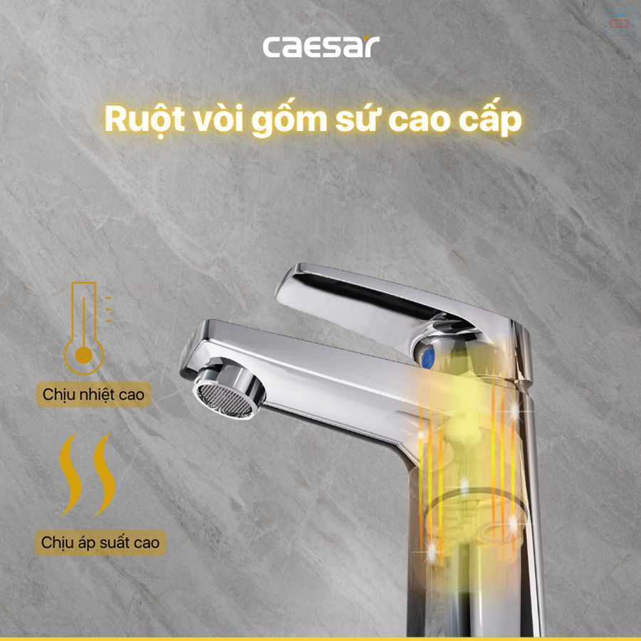 V&ograve;i lavabo lạnh Caesar B119C