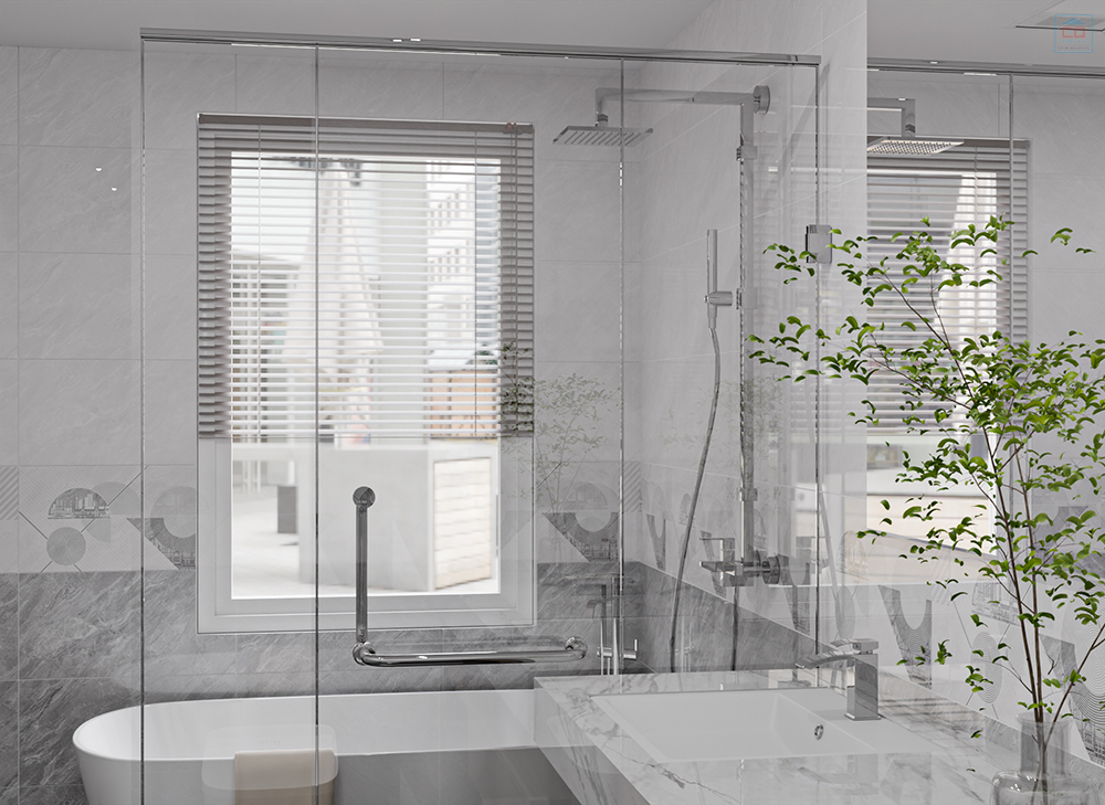 Phối cảnh gạch Viglacera ASD3685-3686-3686A