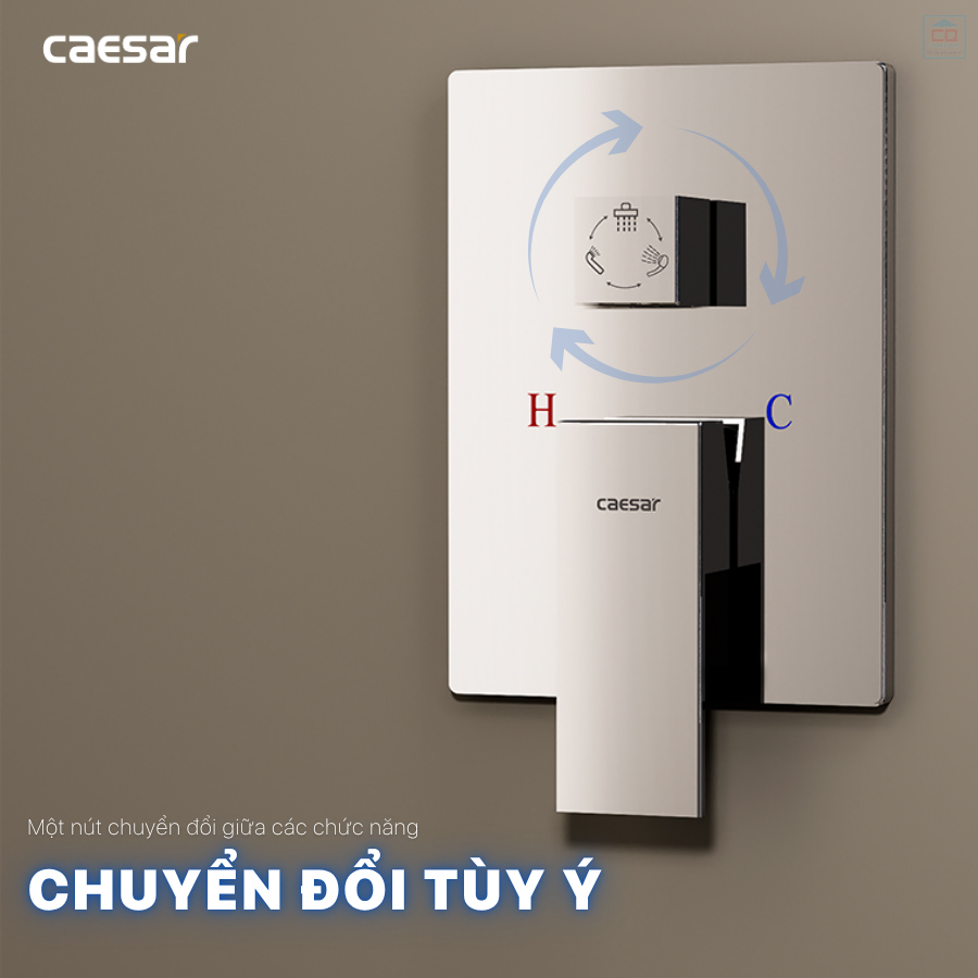 Van chuyển đổi sen tắm Caesar BS659