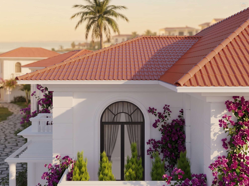 Phối cảnh mái ngói Viglacera SE09D