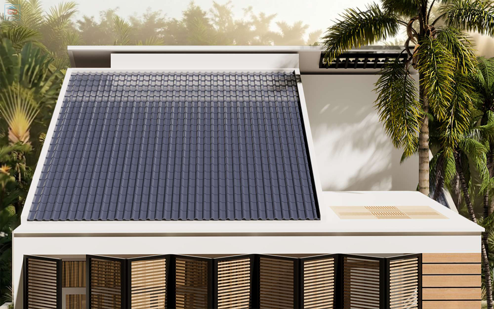 Phối cảnh mái ngói Viglacera SE16