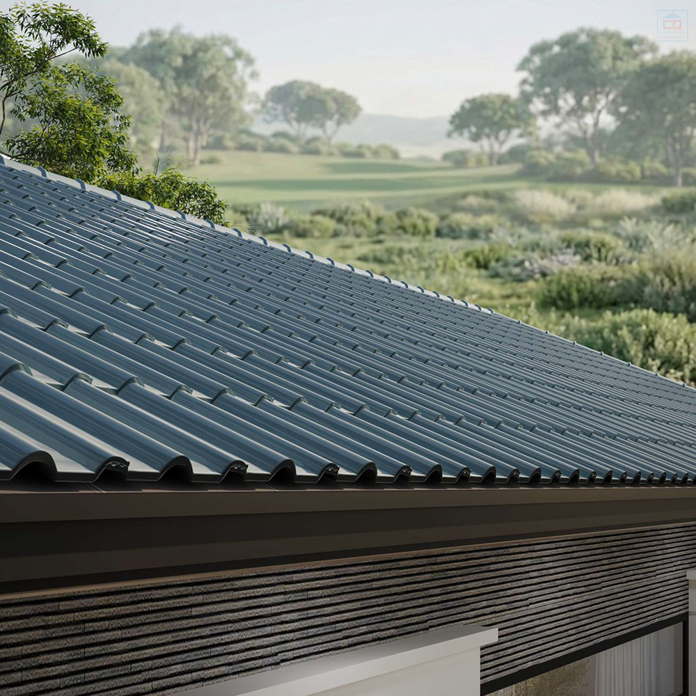 Phối cảnh ngói lợp Viglacera SE06