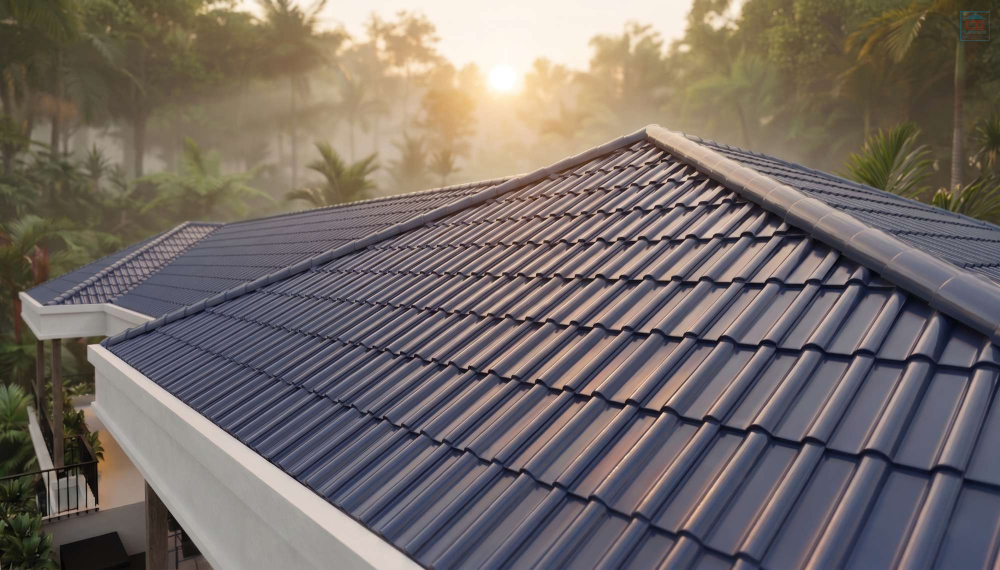 Phối cảnh ngói lợp Viglacera SE12