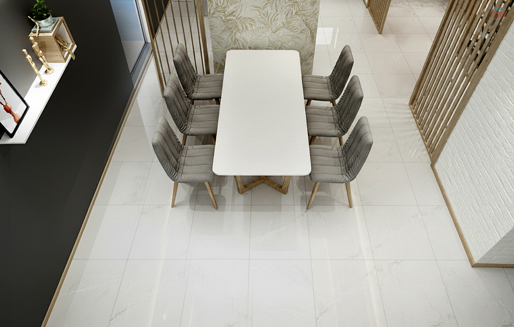 Phối cảnh gạch 60x60 Đồng Tâm 6060HONKHOAI004-FP