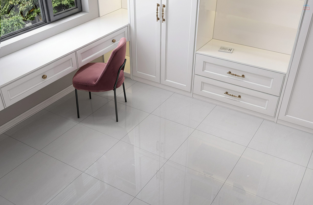 Phối cảnh gạch lát nền Đồng Tâm 6060HONKHOAI004-FP