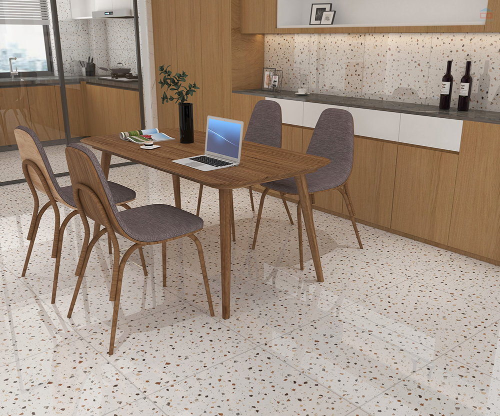 Phối cảnh gạch terrazzo Đồng Tâm 6060TRUONGTHACH002-FP
