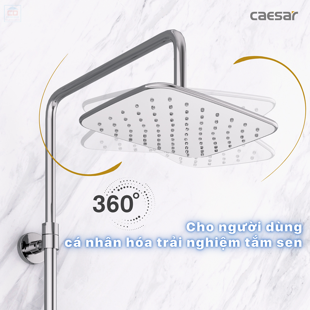 Phụ kiện sen tắm đứng Caesar BS127
