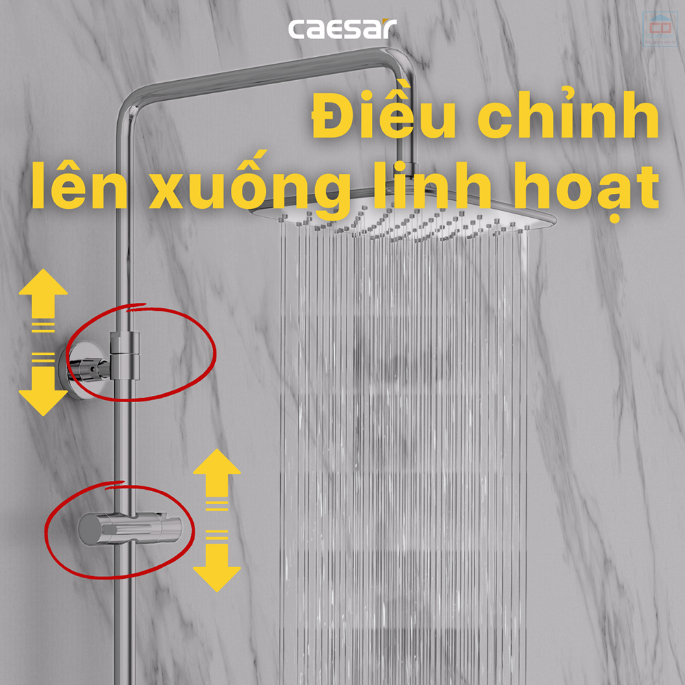 Sen tắm đứng Caesar BS127