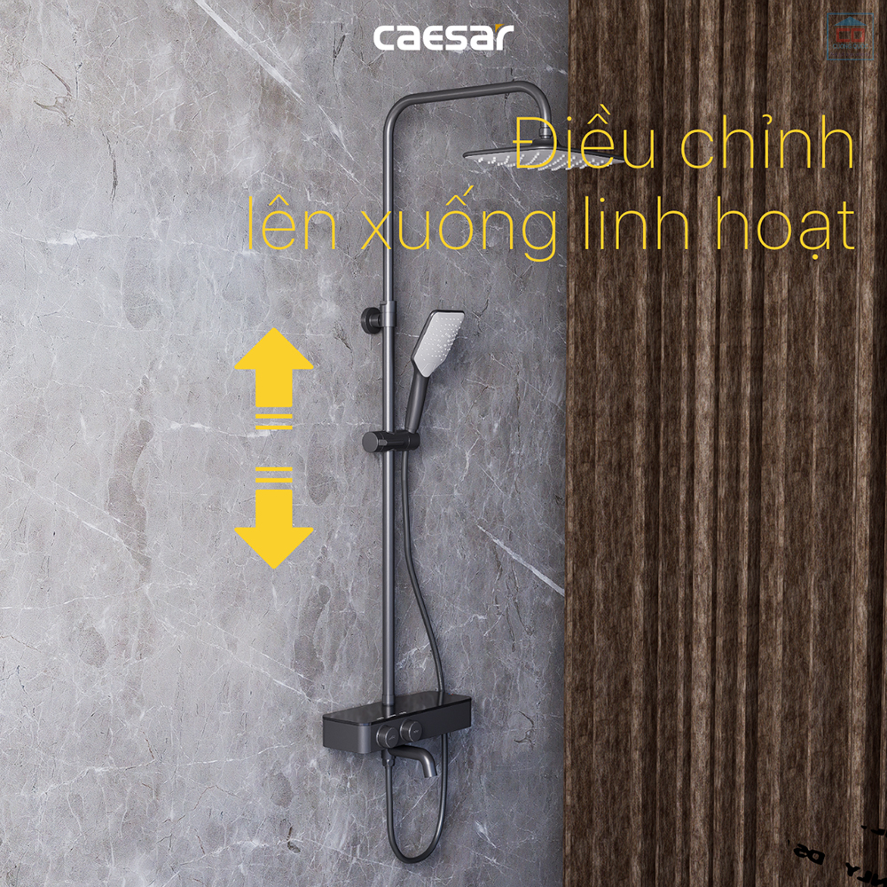 Sen tắm đứng Caesar S788CB