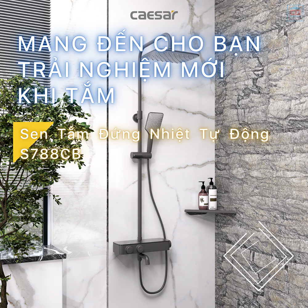 Sen tắm nhiệt độ Caesar S788CB
