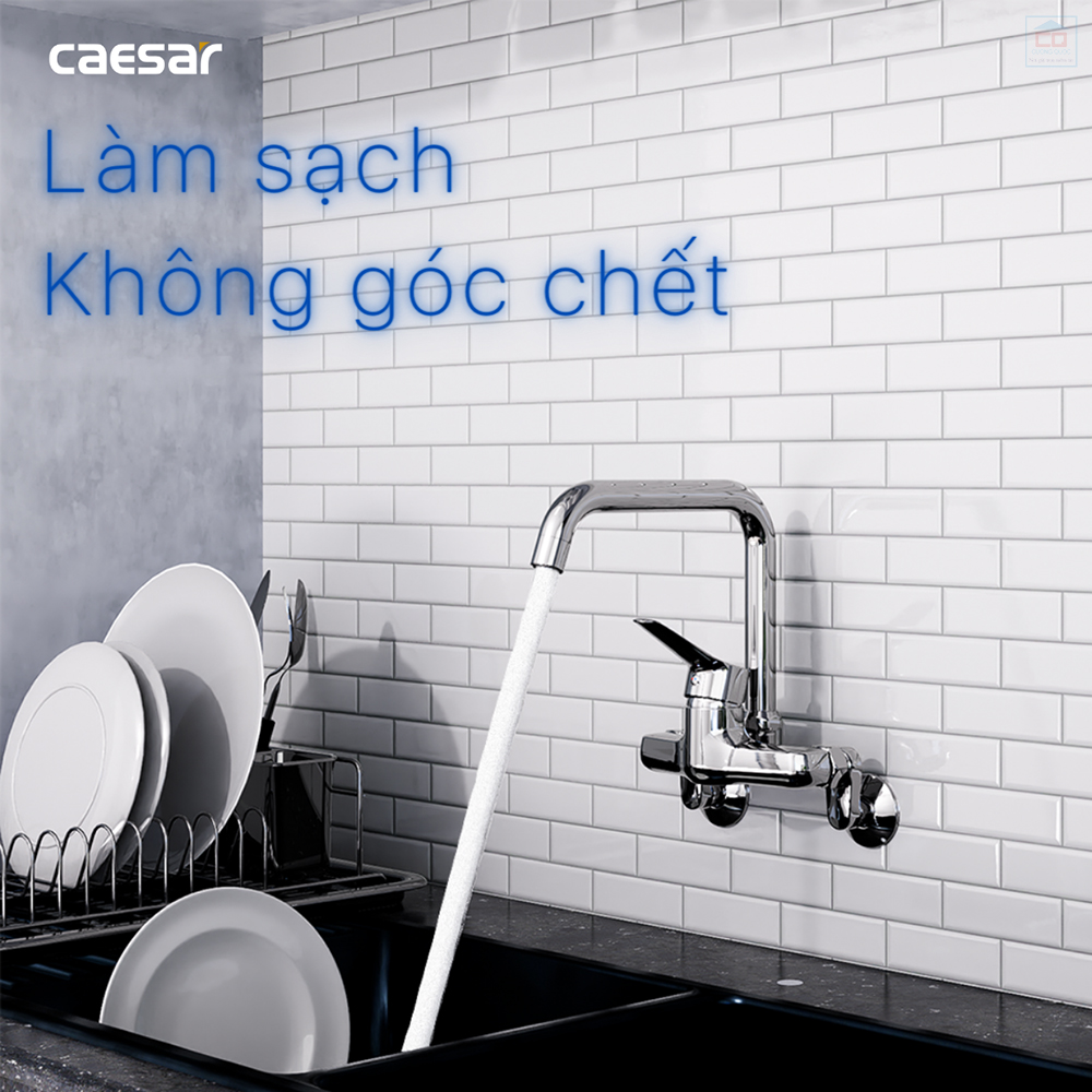 Vòi bếp gắn tường Caesar K527C