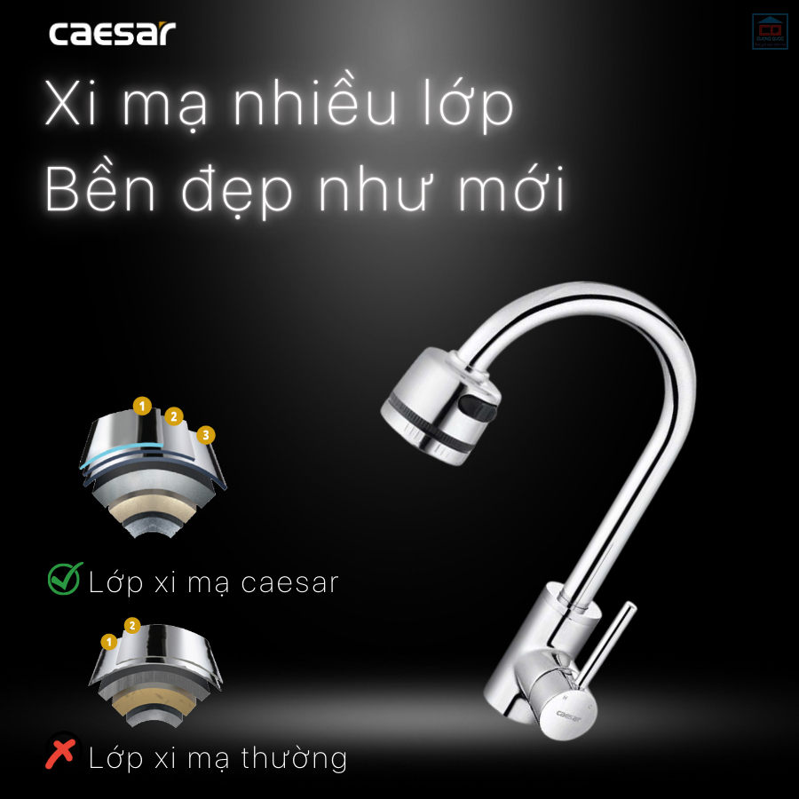 Vòi chậu Caesar K695CV