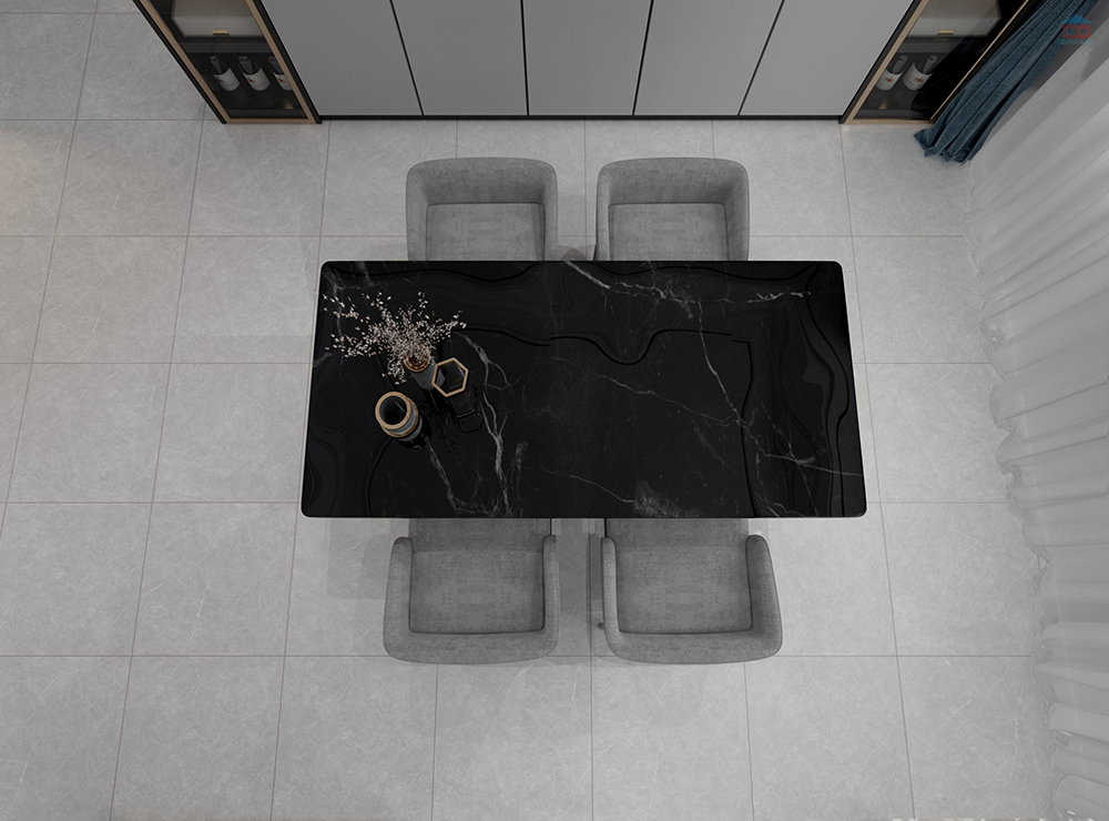 Phối cảnh gạch 60x60 Đồng Tâm 6060HONKHOAI013