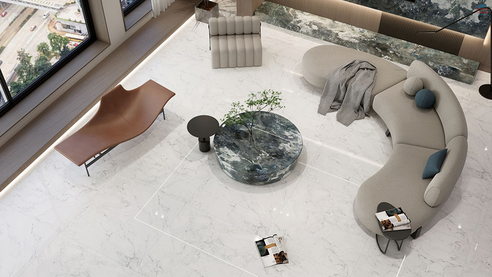 Phòng mẫu gạch 1200x1200 Eurotile GIK S01G