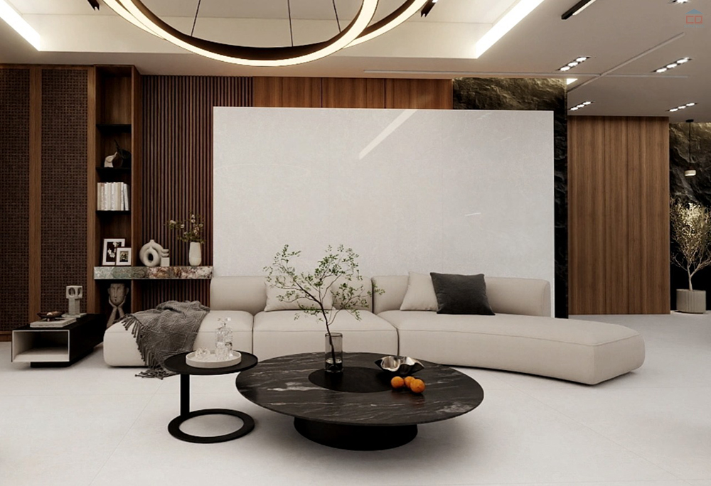 Phòng mẫu gạch 1200x2400 mm Eurotile KHN X01P