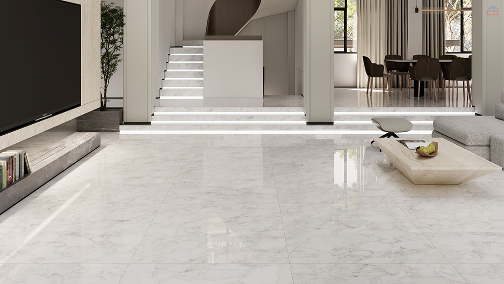 Phòng mẫu gạch khổ lớn Eurotile CAT S01G