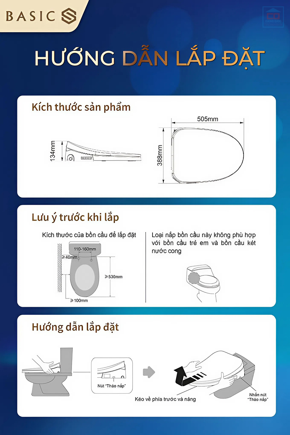 Hướng dẫn lắp đặt