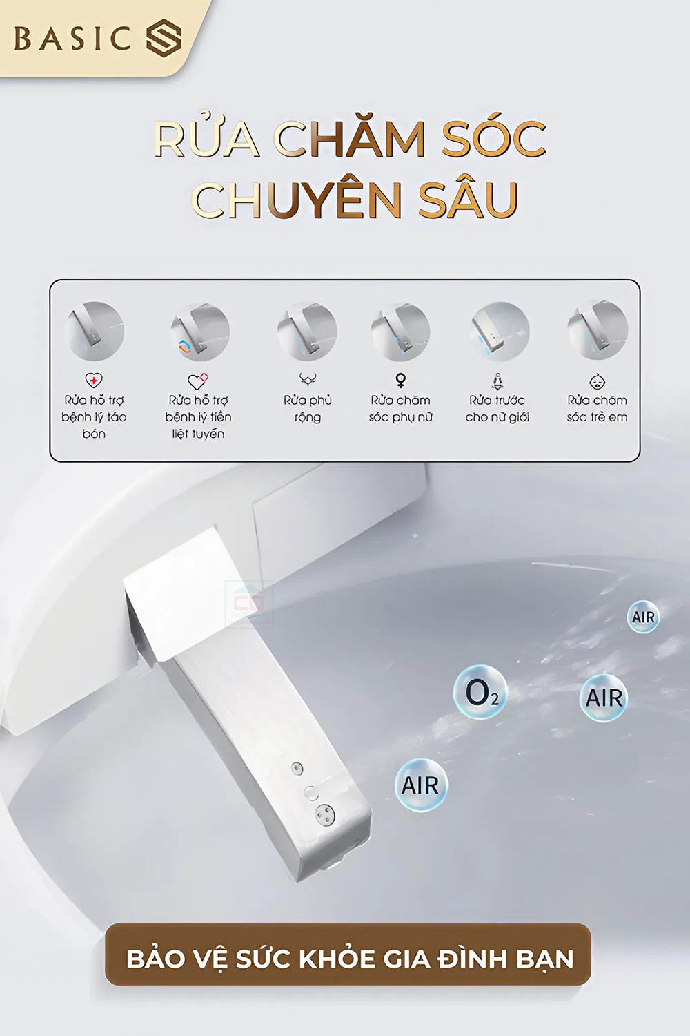 Vòi rửa chuyên sâu