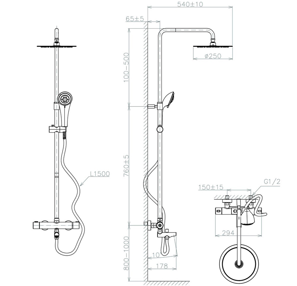 Bản vẽ kỹ thuật sen cây Viglacera VG598.1