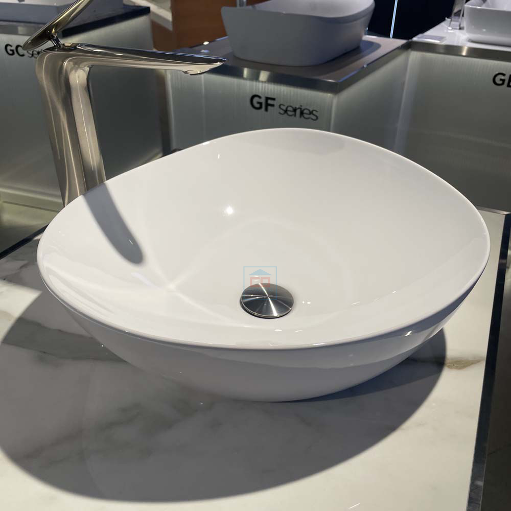 Chậu vành mỏng Linear Ceram TOTO LT4704G19#XW