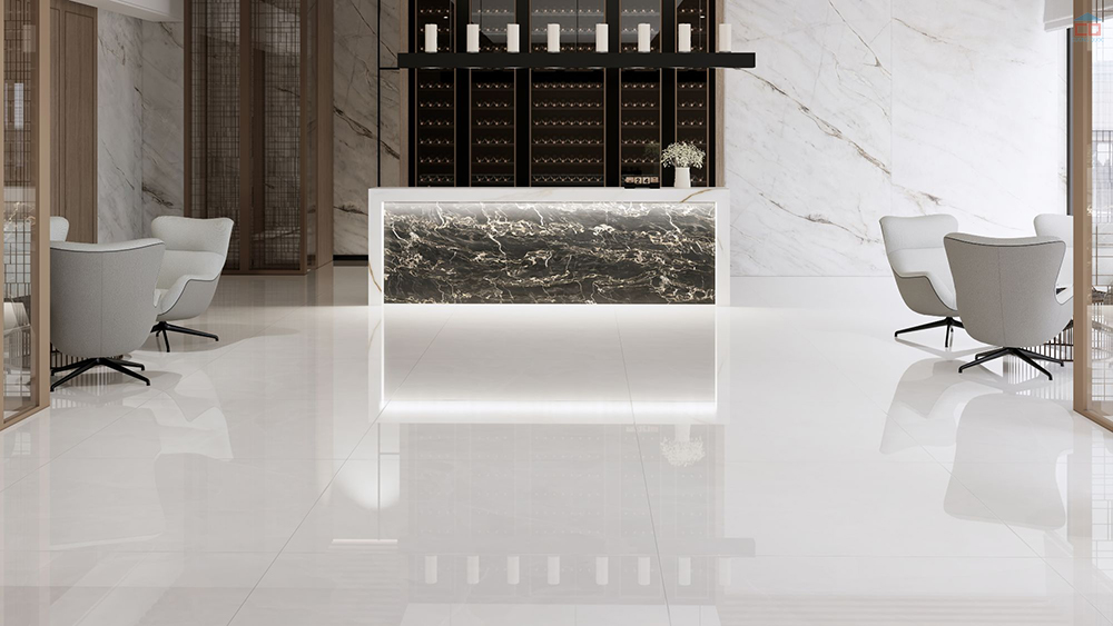 Phối cảnh gạch 1200x1200 Eurotile HAB S01P